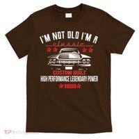 90th Birthday I'm Not Old I'm A Classic 1936 Custom Built High Performance Legendary Power T-Shirt thumb 0