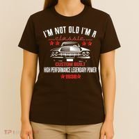 90th Birthday I'm Not Old I'm A Classic 1936 Custom Built High Performance Legendary Power T-Shirt thumb 4