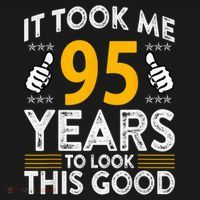 95th Birthday It Tee Took Me 95 Years Good 95 Year Old Doggie Tank thumb 4