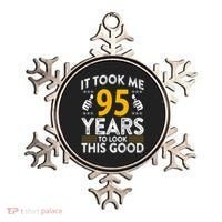 95th Birthday It Tee Took Me 95 Years Good 95 Year Old Ornament thumb 0