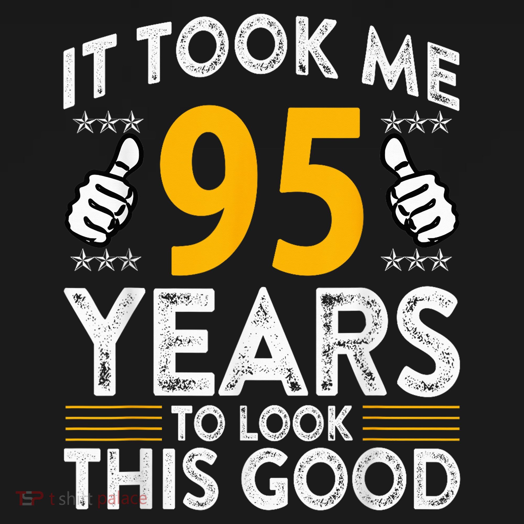 95th Birthday It Tee Took Me 95 Years Good 95 Year Old Baby Bodysuit