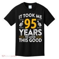 95th Birthday It Tee Took Me 95 Years Good 95 Year Old Kids T-Shirt thumb 0
