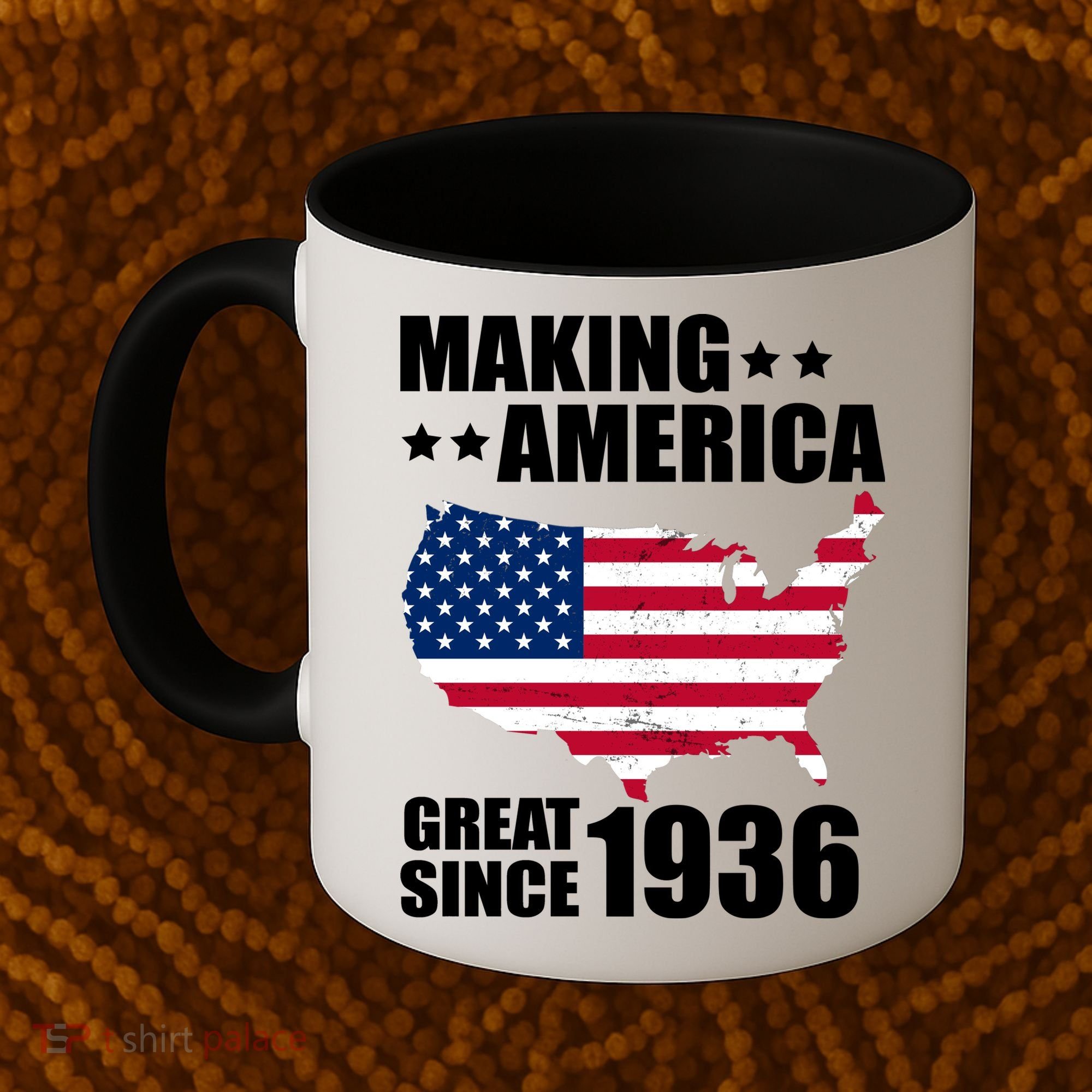 90th Birthday Making American Great Since 1936 Coffee Mug
