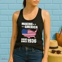 90th Birthday Making American Great Since 1936 Women's Tank Top thumb 2