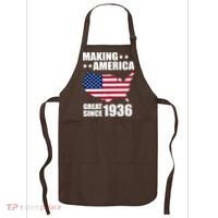 90th Birthday Making American Great Since 1936 Apron thumb 0