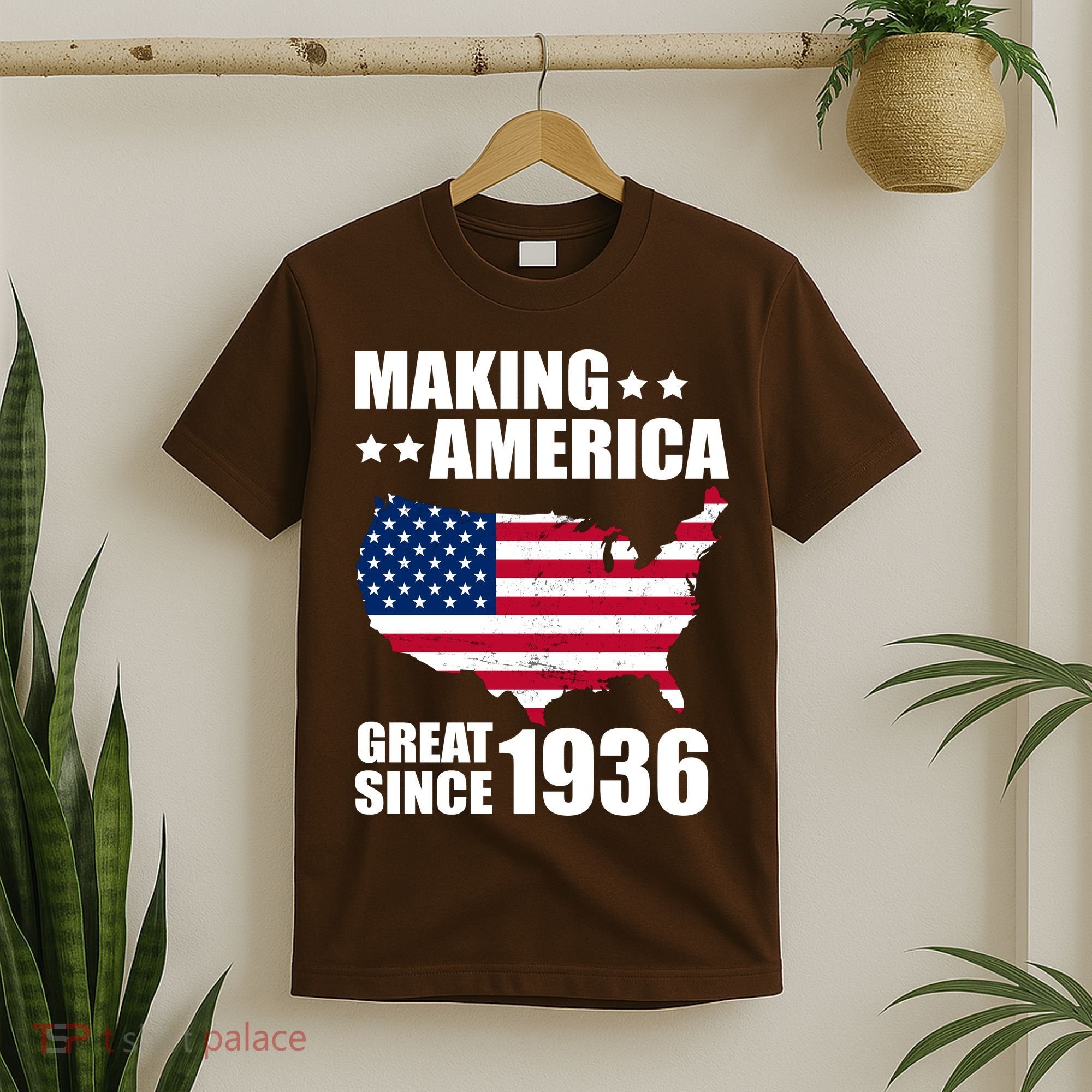 90th Birthday Making American Great Since 1936 T-Shirt