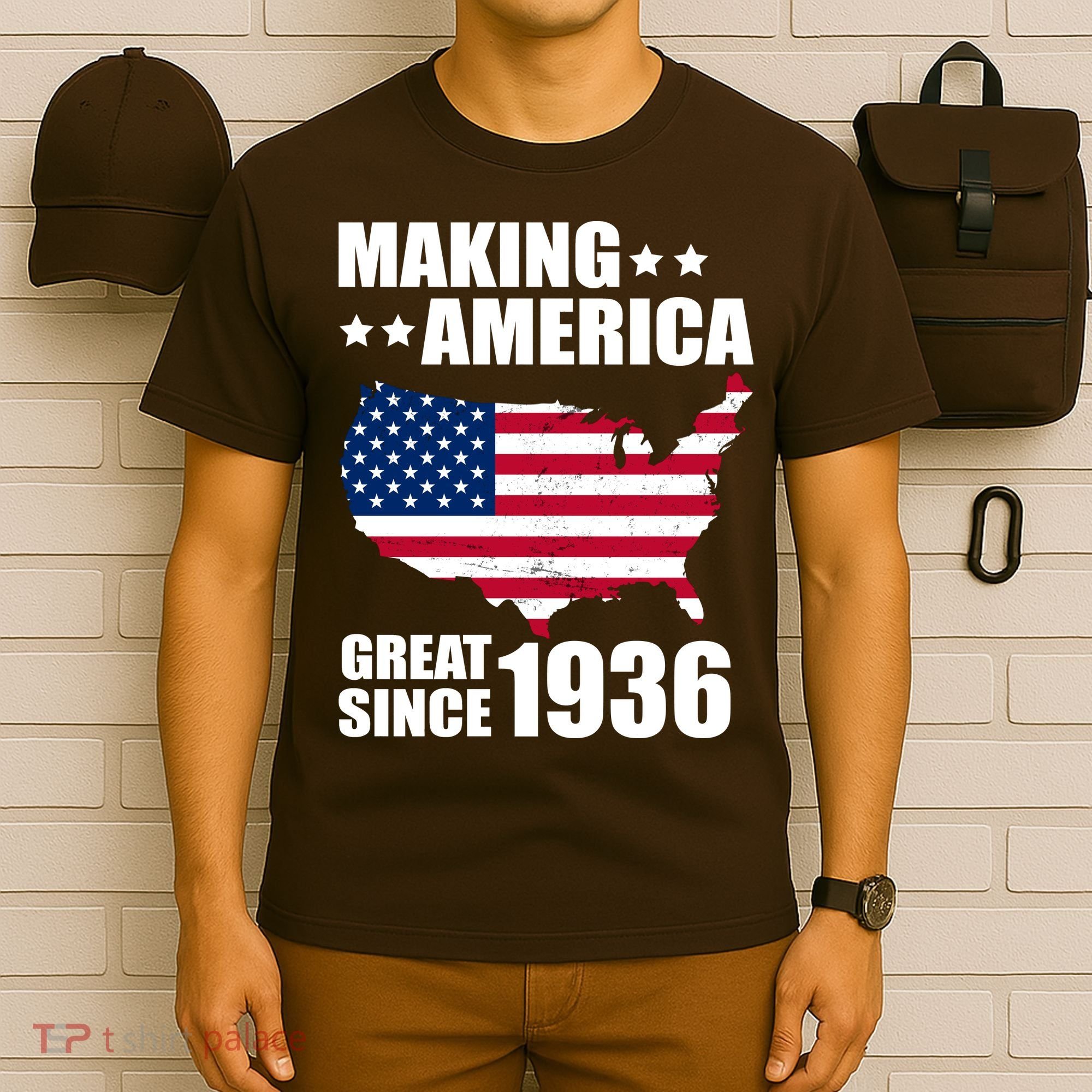 90th Birthday Making American Great Since 1936 T-Shirt
