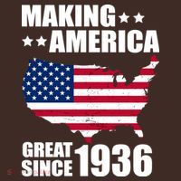 90th Birthday Making American Great Since 1936 Beanie thumb 2