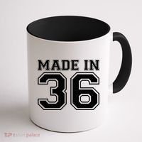 90 Birthday Made In 1936 Sports Jersey Coffee Mug thumb 1