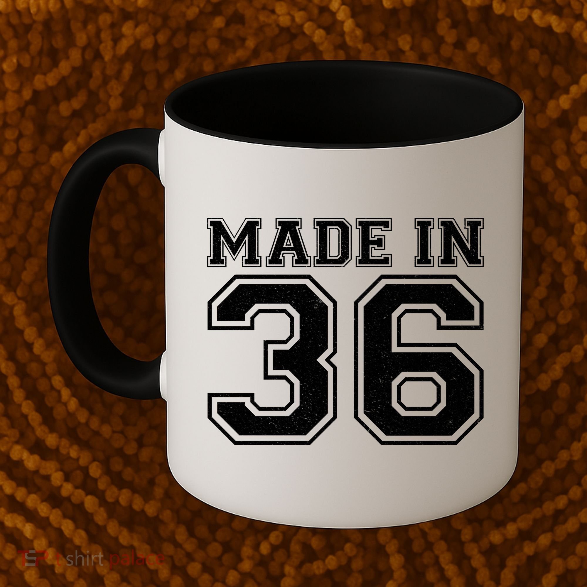 90 Birthday Made In 1936 Sports Jersey Coffee Mug