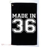 90 Birthday Made In 1936 Sports Jersey Golf Towel thumb 0