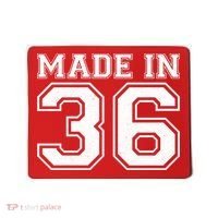 90 Birthday Made In 1936 Sports Jersey Mousepad thumb 0