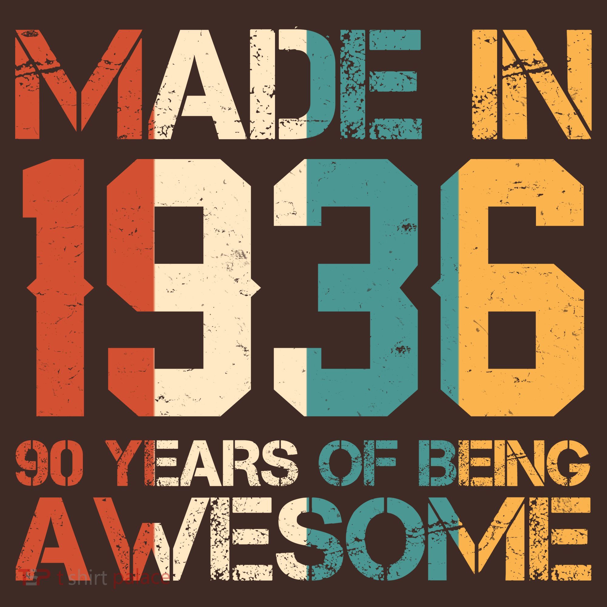 90th Birthday Made In 1936 90 Years Of Being Awesome Beanie
