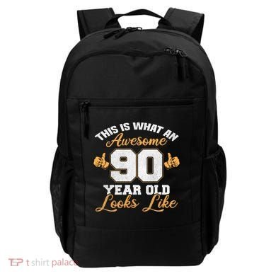 90th Birthday Novelty Gift Awesome 90 Year Old Cool Gift Backpack