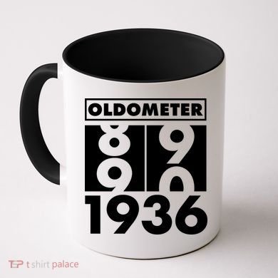 90th Birthday Oldometer 1936 Coffee Mug