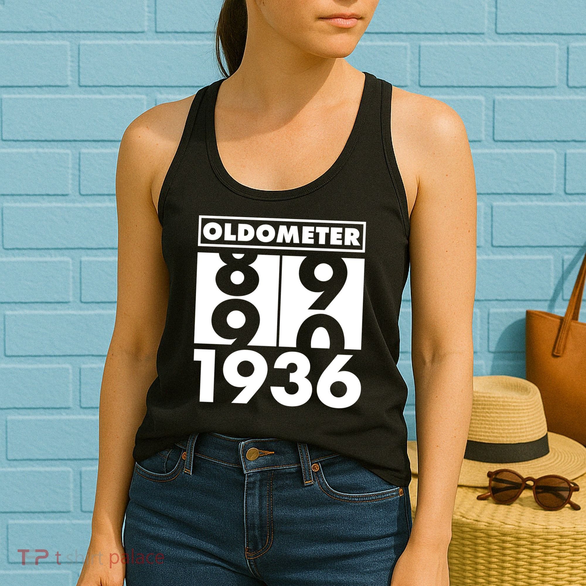 90th Birthday Oldometer 1936 Women's Tank Top