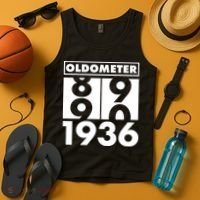 90th Birthday Oldometer 1936 Tank Top thumb 4