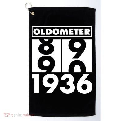 90th Birthday Oldometer 1936 Golf Towel