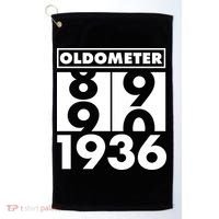 90th Birthday Oldometer 1936 Golf Towel thumb 0