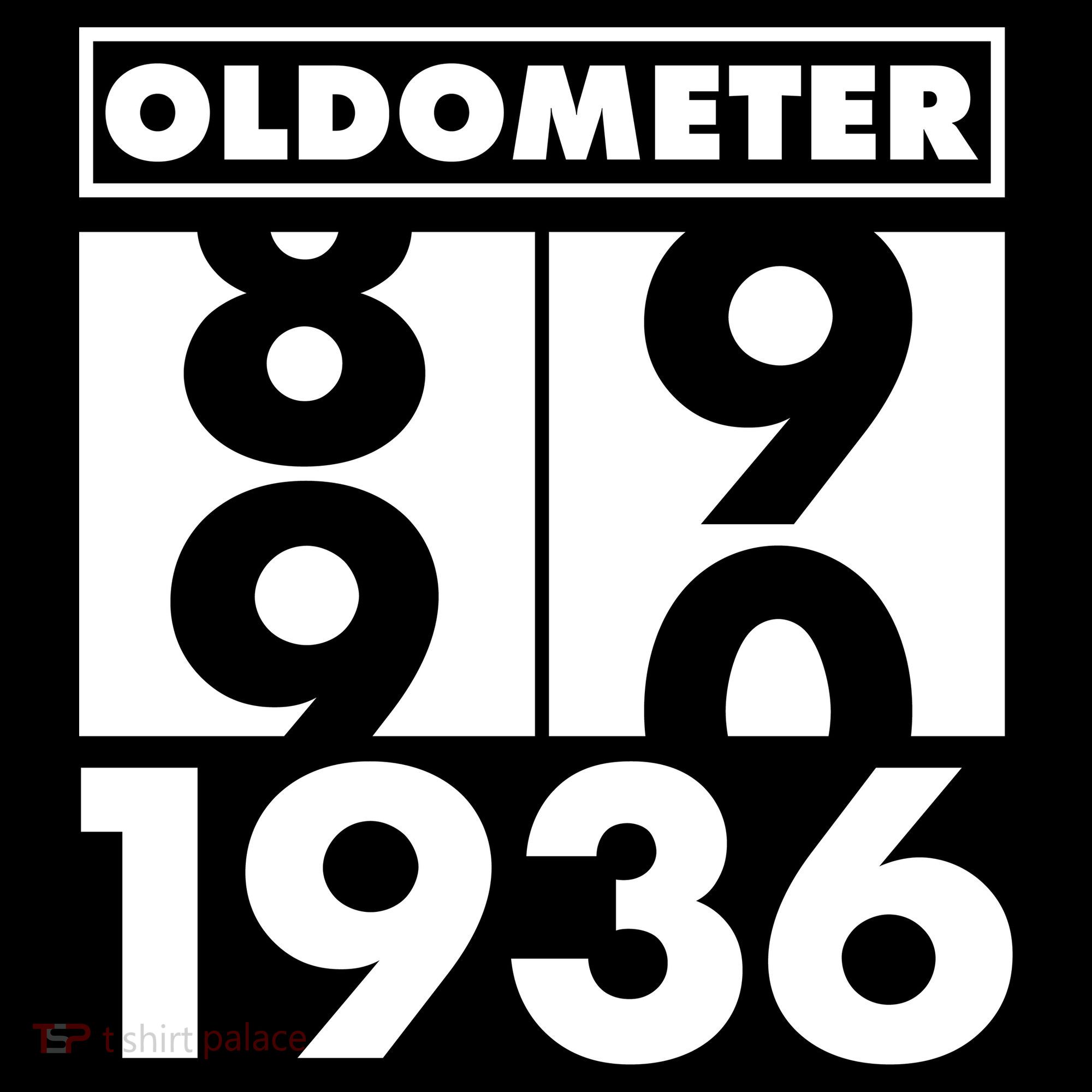 90th Birthday Oldometer 1936 Visor