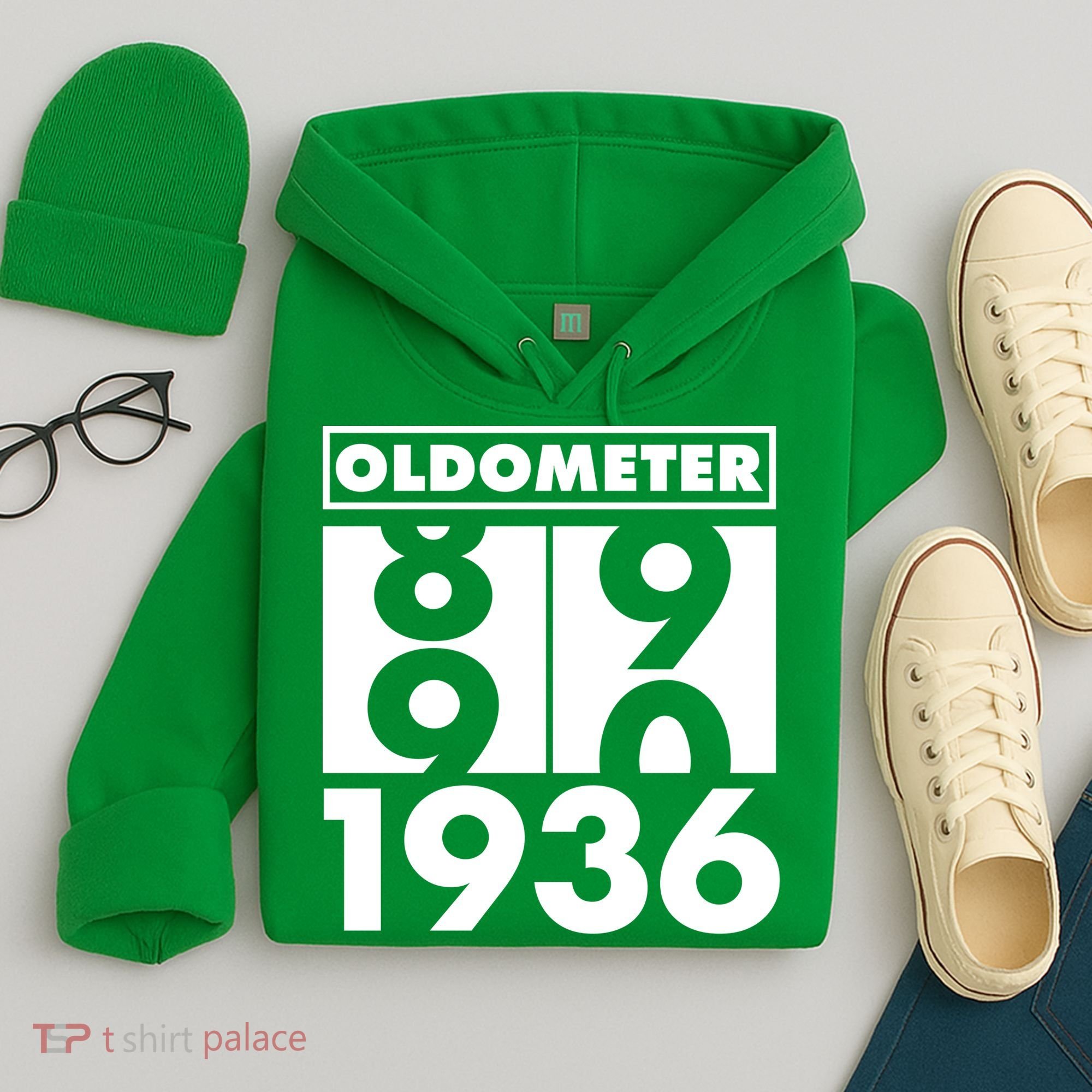 90th Birthday Oldometer 1936 Hoodie
