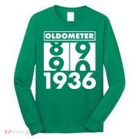 90th Birthday Oldometer 1936 Long Sleeve Shirt thumb 0
