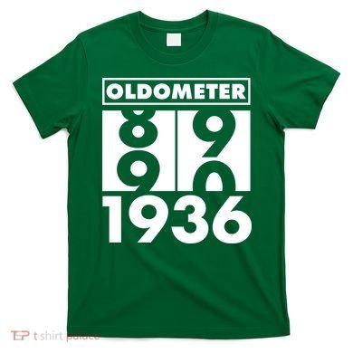 90th Birthday Oldometer 1936 T-Shirt