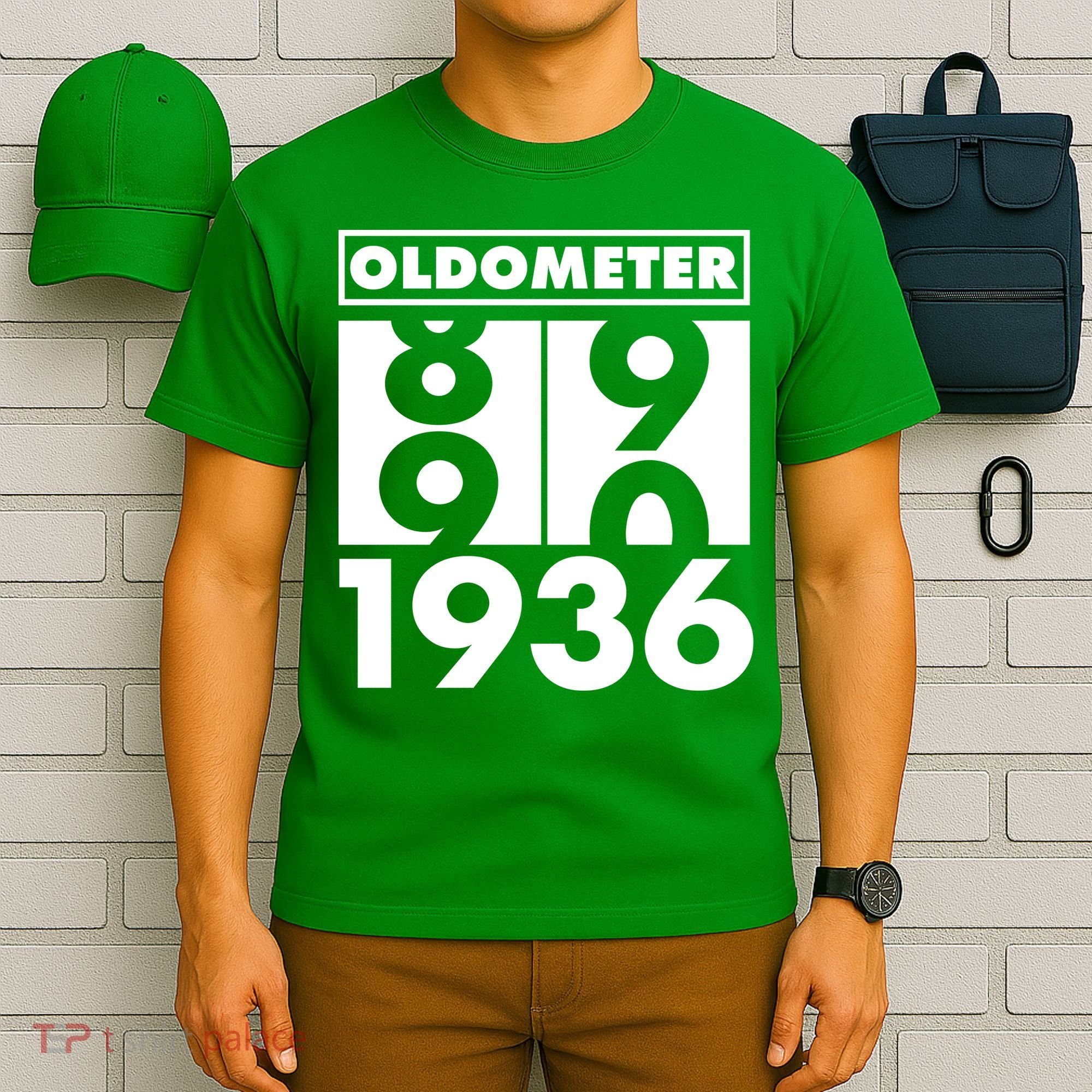 90th Birthday Oldometer 1936 T-Shirt
