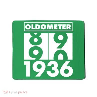90th Birthday Oldometer 1936 Mousepad