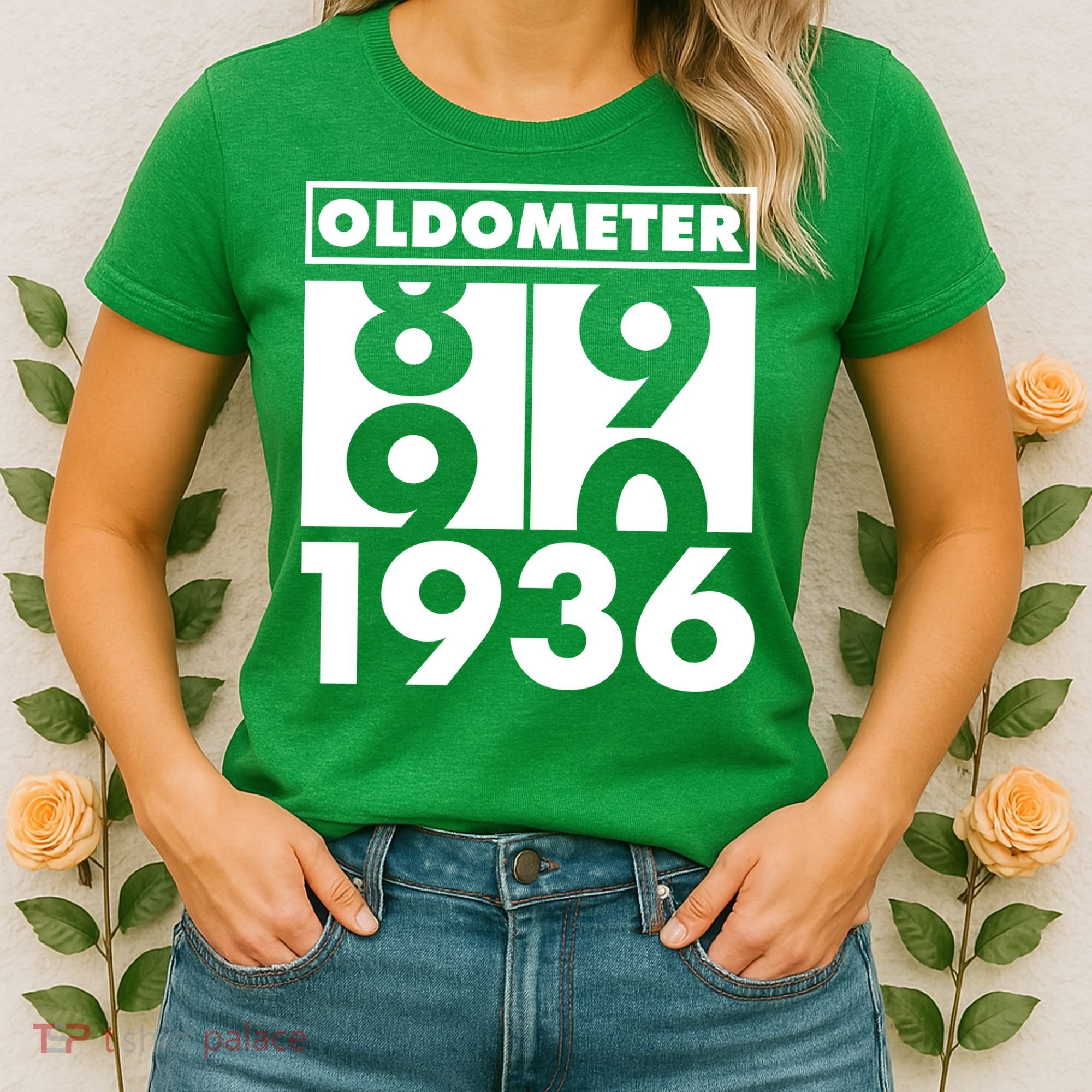 90th Birthday Oldometer 1936 Women's T-Shirt