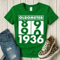 90th Birthday Oldometer 1936 Women's T-Shirt thumb 3