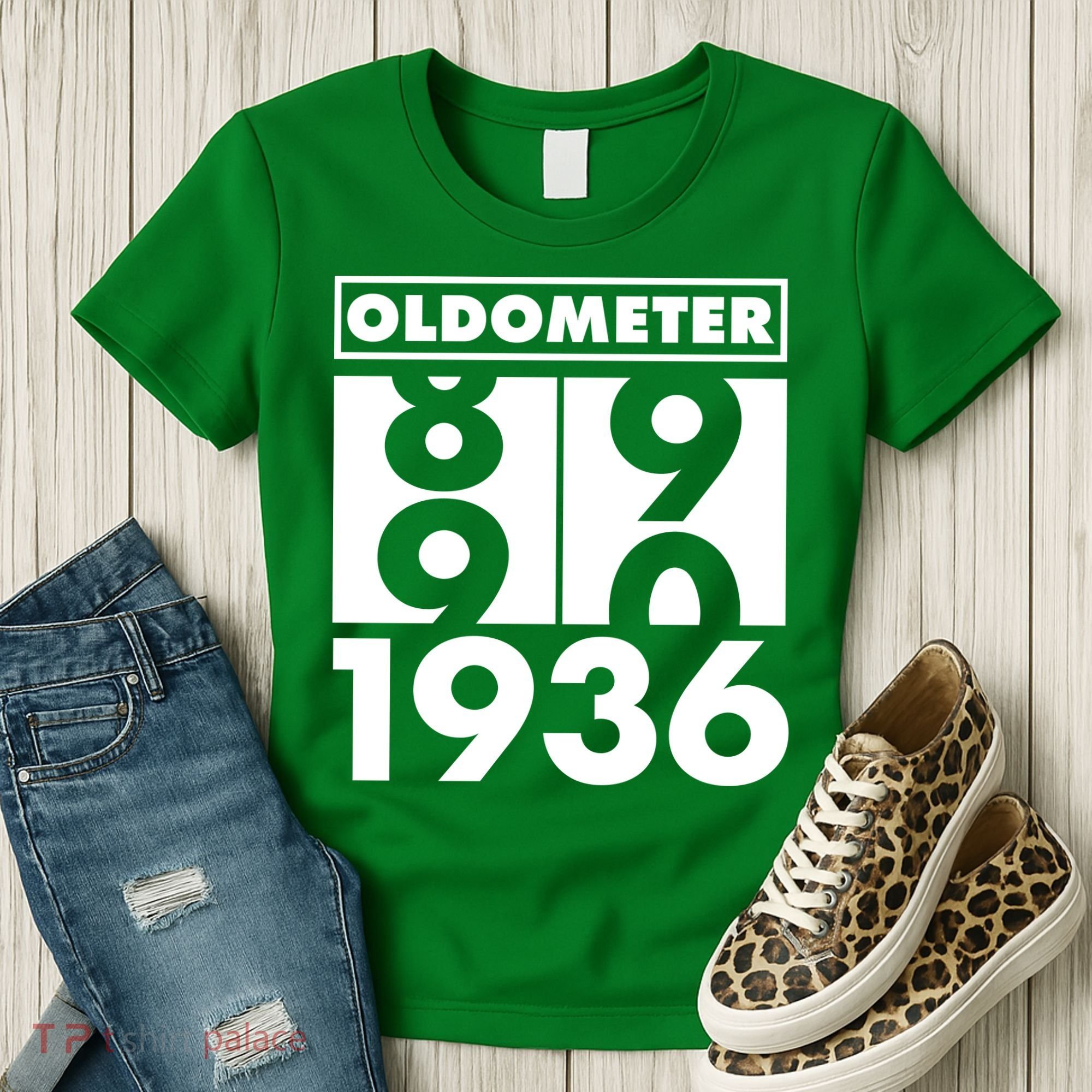 90th Birthday Oldometer 1936 Women's T-Shirt