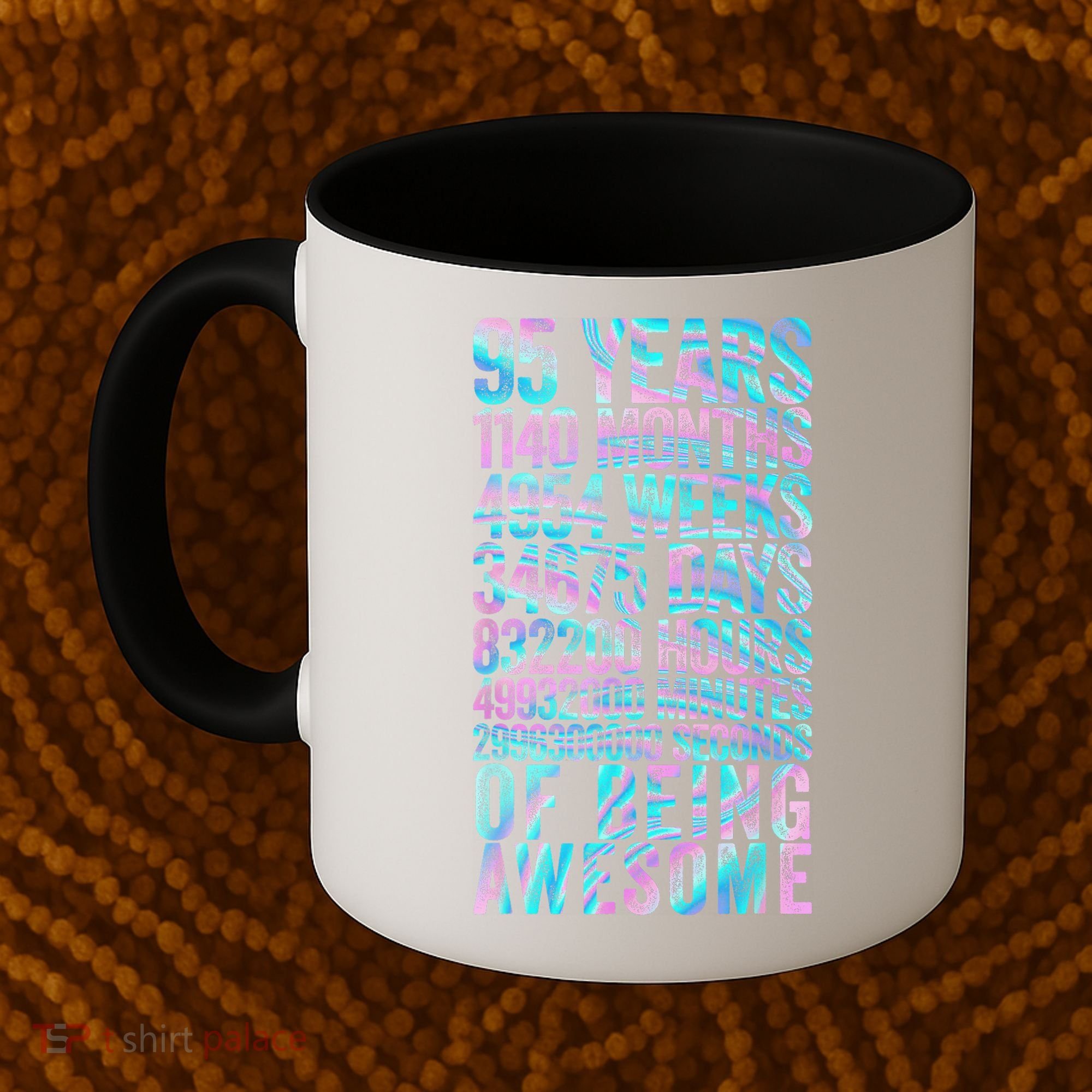 95th Birthday Old Meter 95 Year Old Coffee Mug