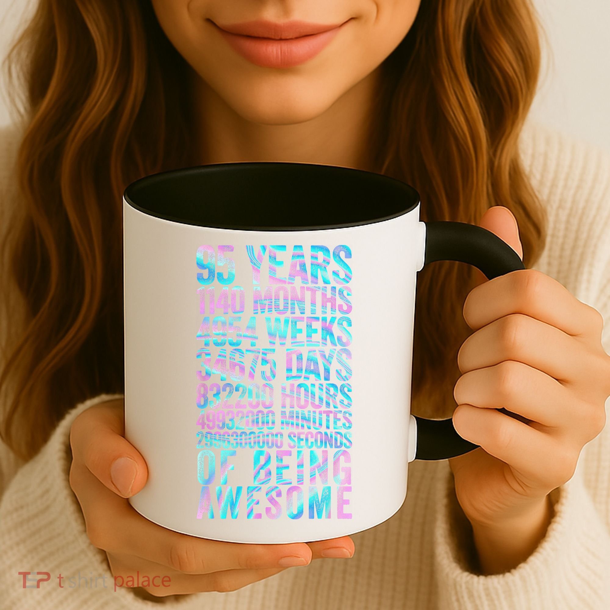 95th Birthday Old Meter 95 Year Old Coffee Mug