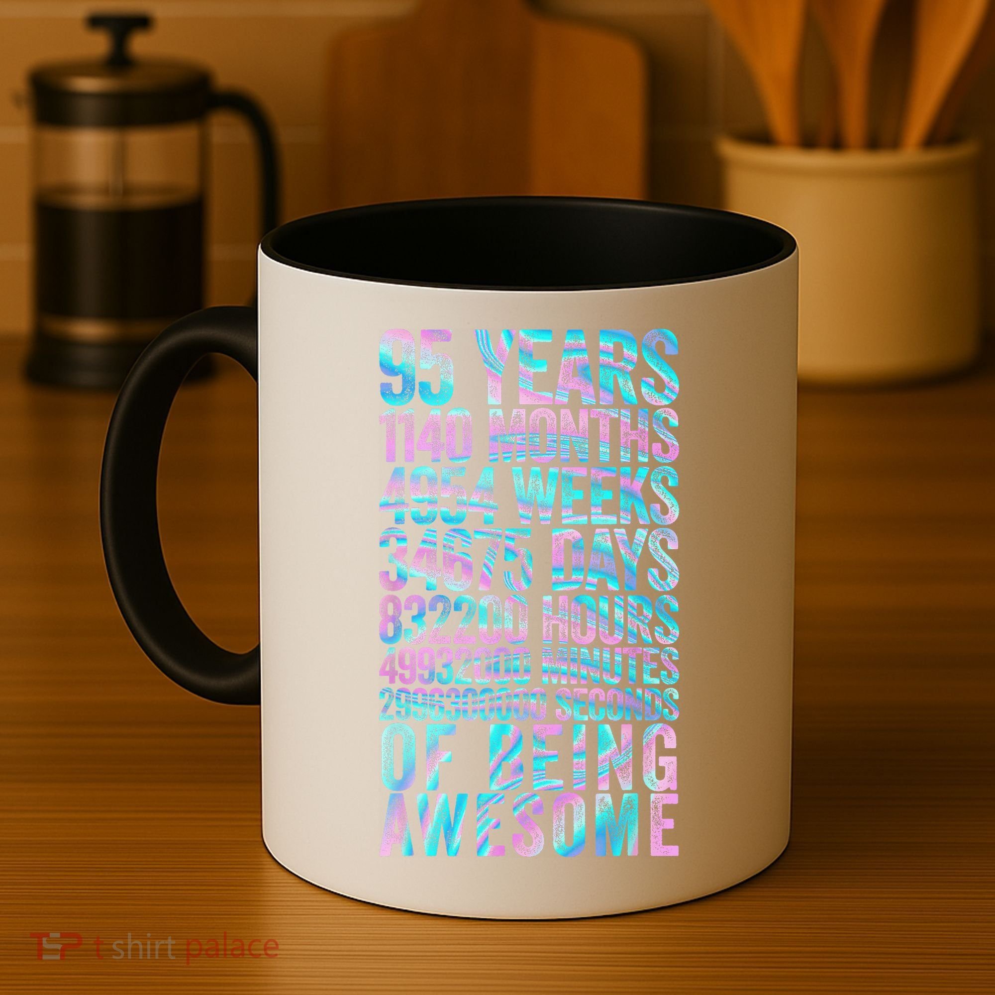 95th Birthday Old Meter 95 Year Old Coffee Mug