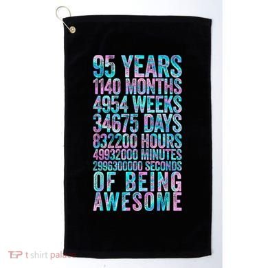 95th Birthday Old Meter 95 Year Old Golf Towel