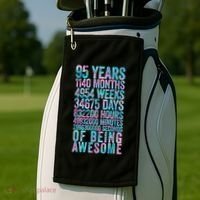 95th Birthday Old Meter 95 Year Old Golf Towel thumb 2