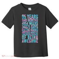 95th Birthday Old Meter 95 Year Old Toddler T-Shirt thumb 0