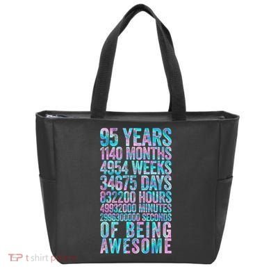 95th Birthday Old Meter 95 Year Old Tote Bag
