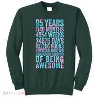 95th Birthday Old Meter 95 Year Old Sweatshirt thumb 0