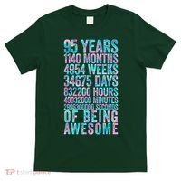 95th Birthday Old Meter 95 Year Old T-Shirt thumb 0
