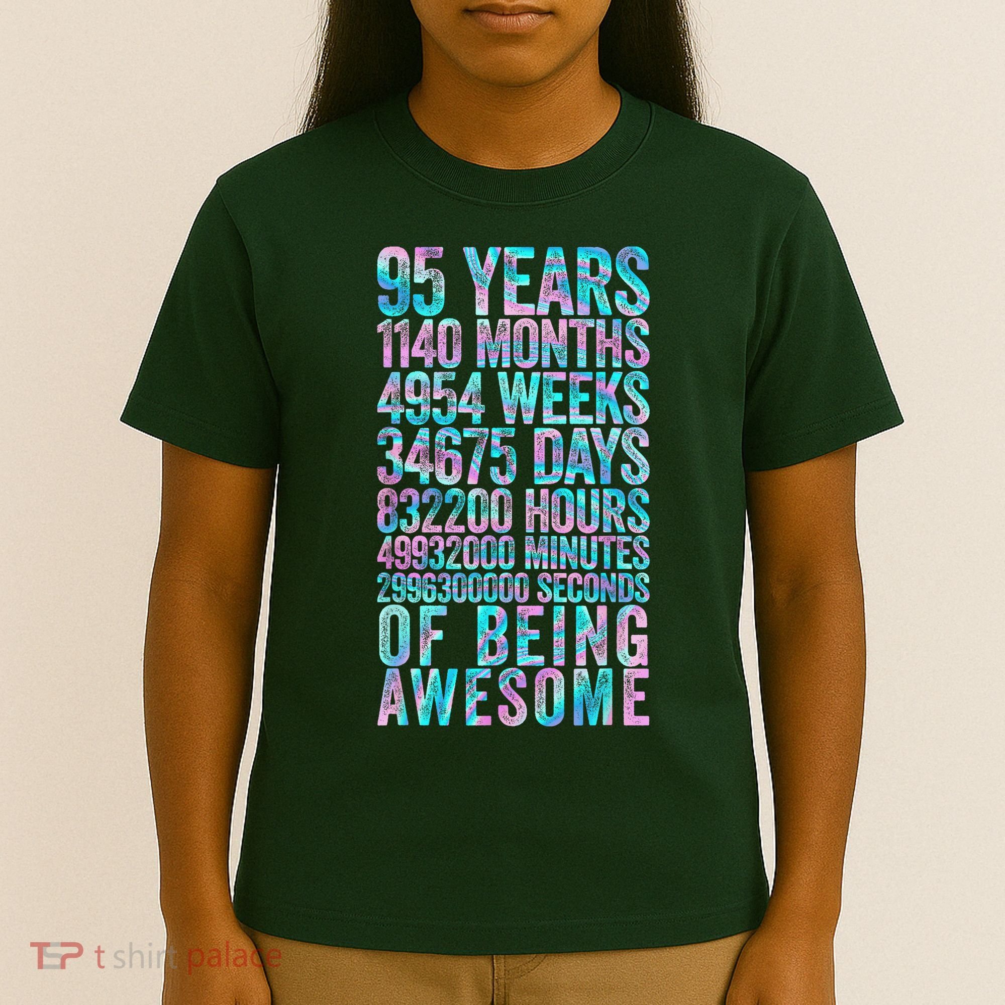 95th Birthday Old Meter 95 Year Old T-Shirt
