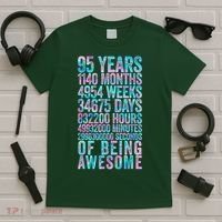 95th Birthday Old Meter 95 Year Old T-Shirt thumb 5
