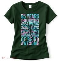 95th Birthday Old Meter 95 Year Old Women's T-Shirt thumb 0