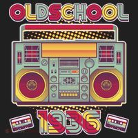 90th Birthday Oldschool Boombox 1936 24oz Duet Stainless Steel Tumbler thumb 2