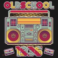 90th Birthday Oldschool Boombox 1936 Ornament thumb 1