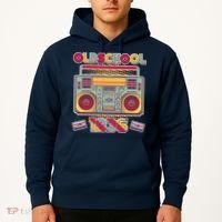 90th Birthday Oldschool Boombox 1936 Hoodie thumb 2