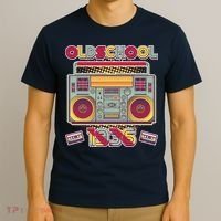 90th Birthday Oldschool Boombox 1936 T-Shirt thumb 3