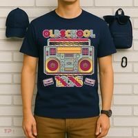 90th Birthday Oldschool Boombox 1936 T-Shirt thumb 6