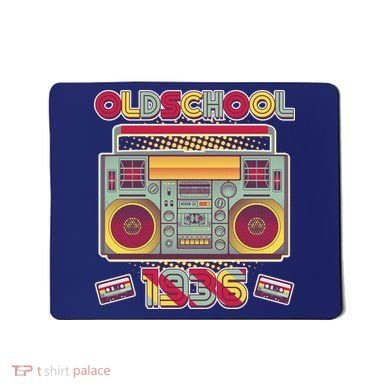 90th Birthday Oldschool Boombox 1936 Mousepad